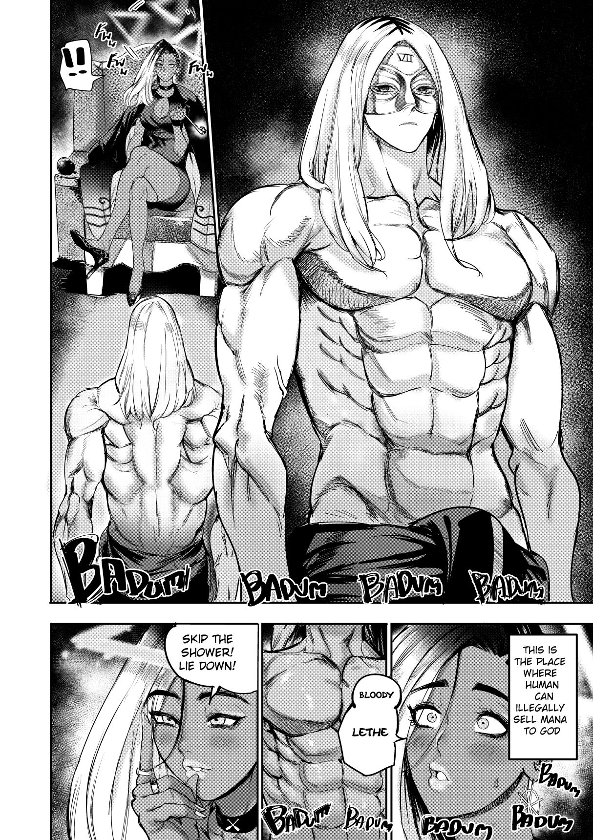 I sold my body to a god hentai manga фото 1