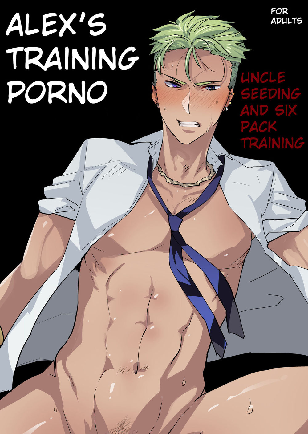 A vibrant hentai illustration passionate connection