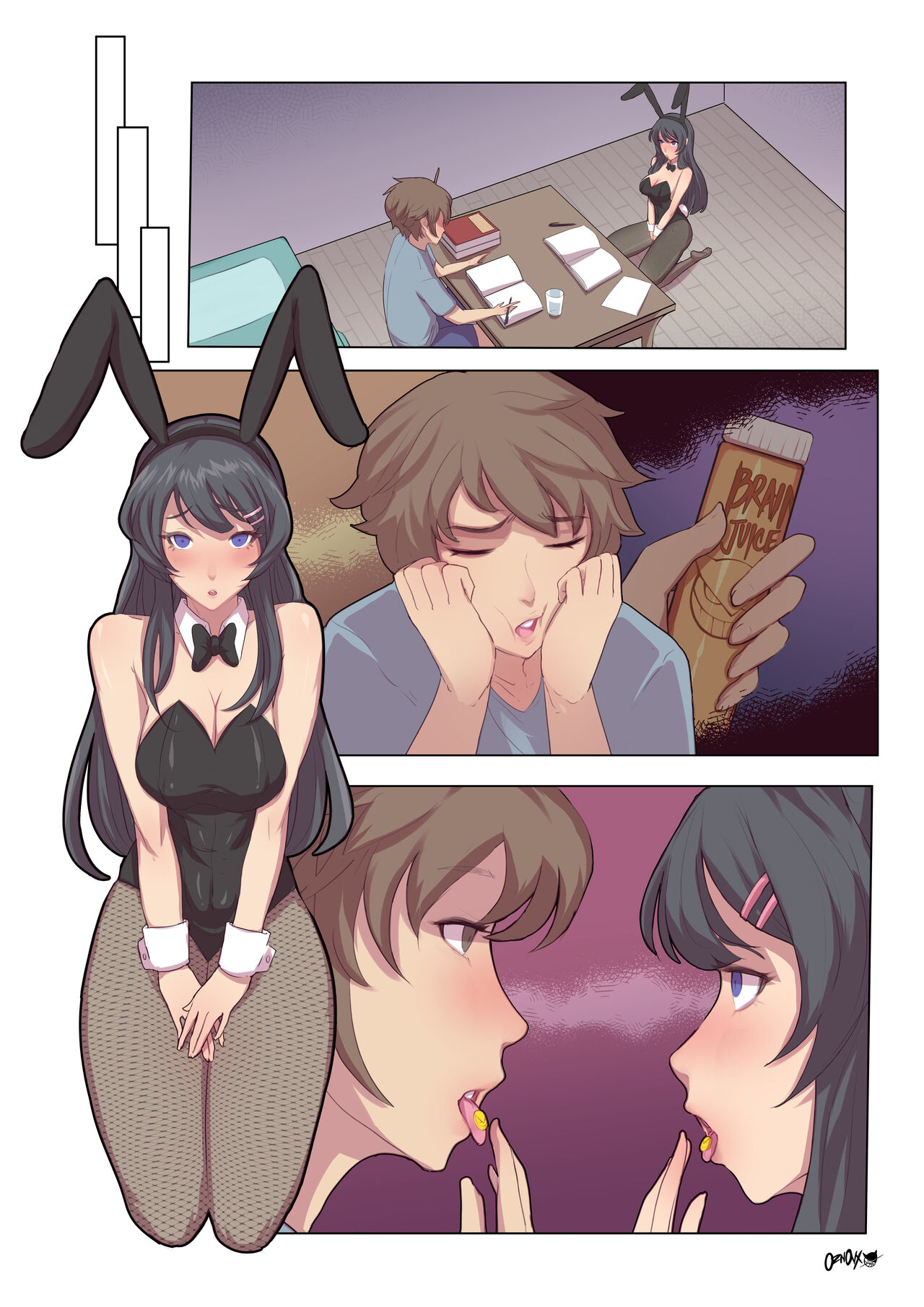 Bunny girl senpai hentai manga фото 32