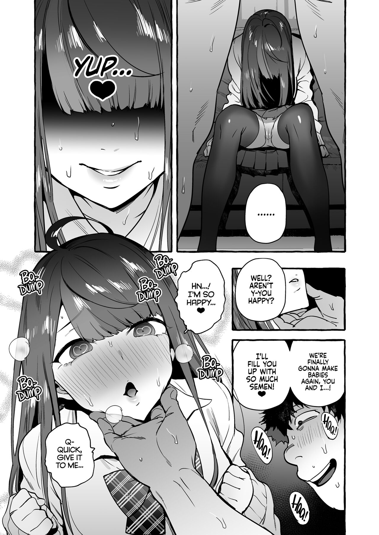 Mother and daughter hentai manga фото 41