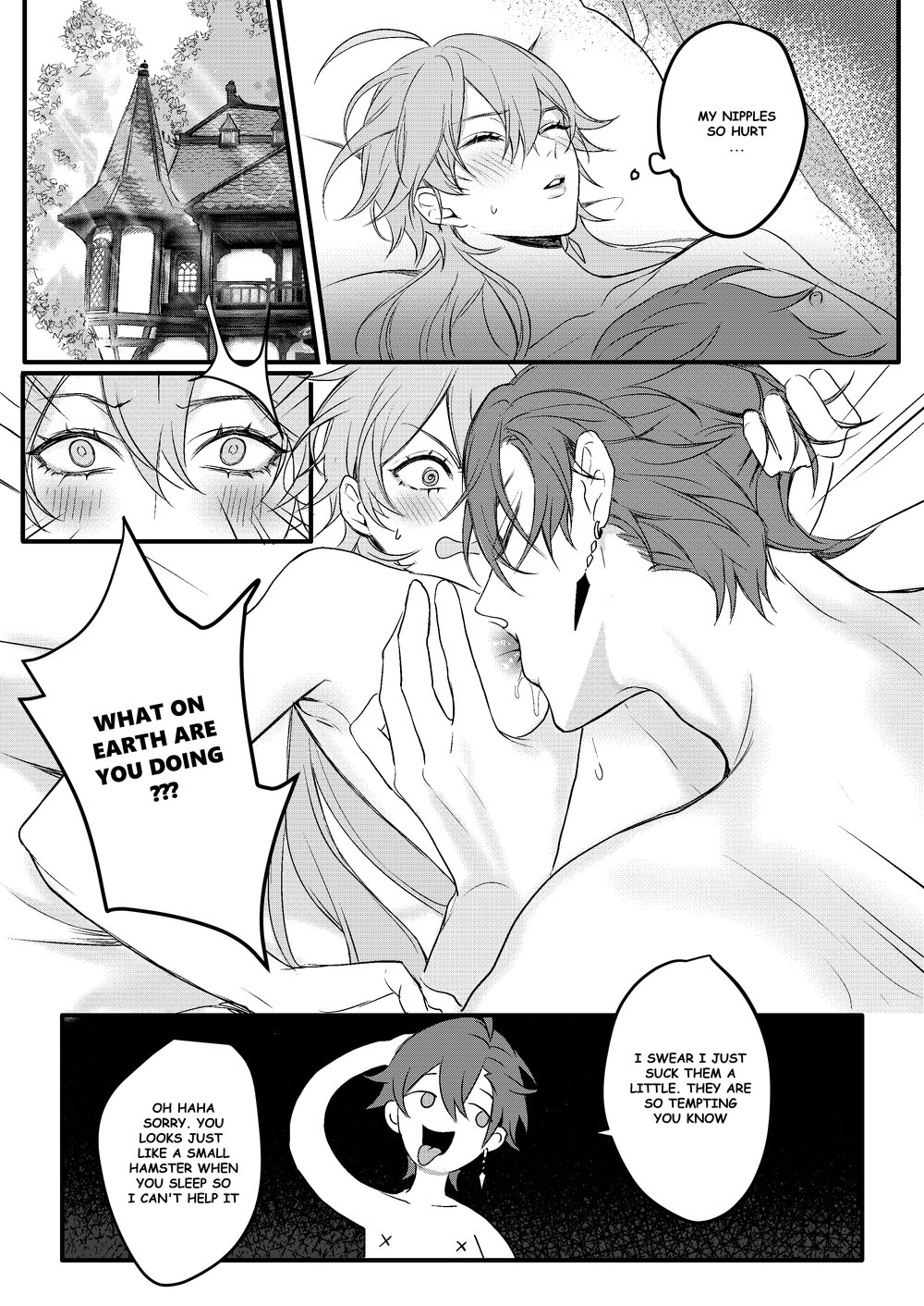 Genshin impact yaoi hentai manga фото 25