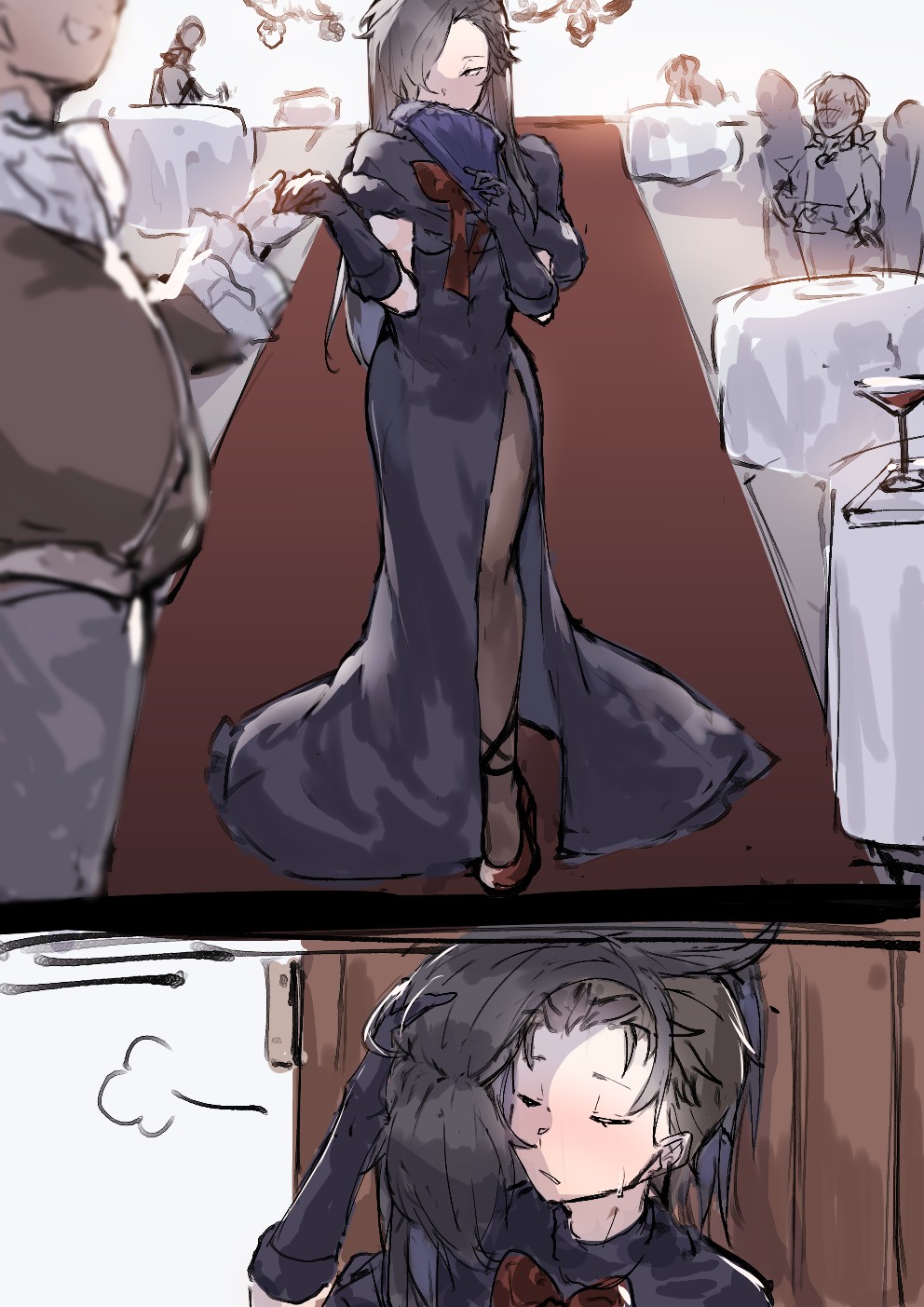 Her gentle touch invites protection