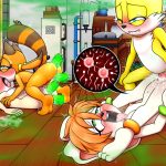 2919776 4997165 DEXstar tails y las lolis cachondas 2 cum version