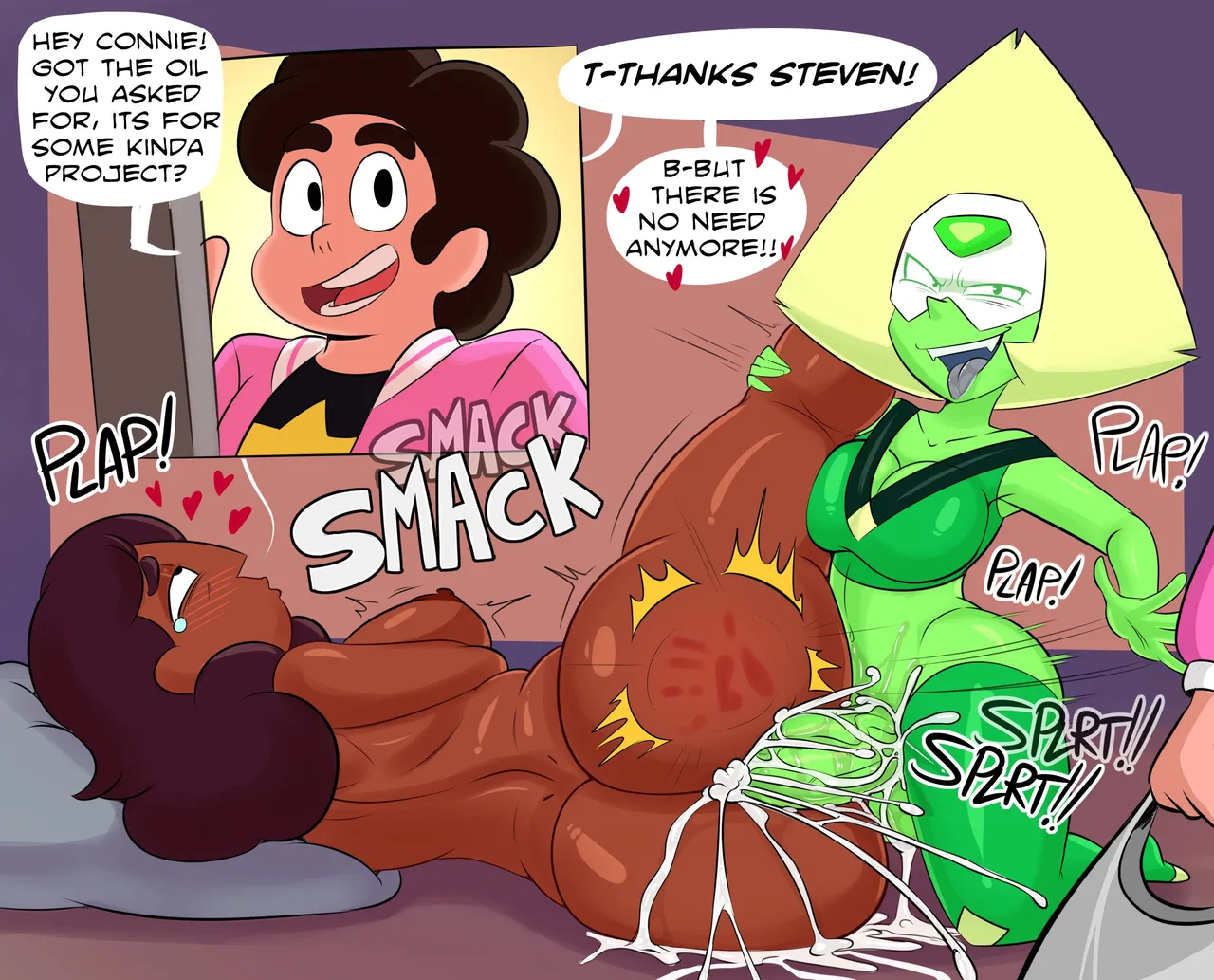 Steven under Lapis's spell